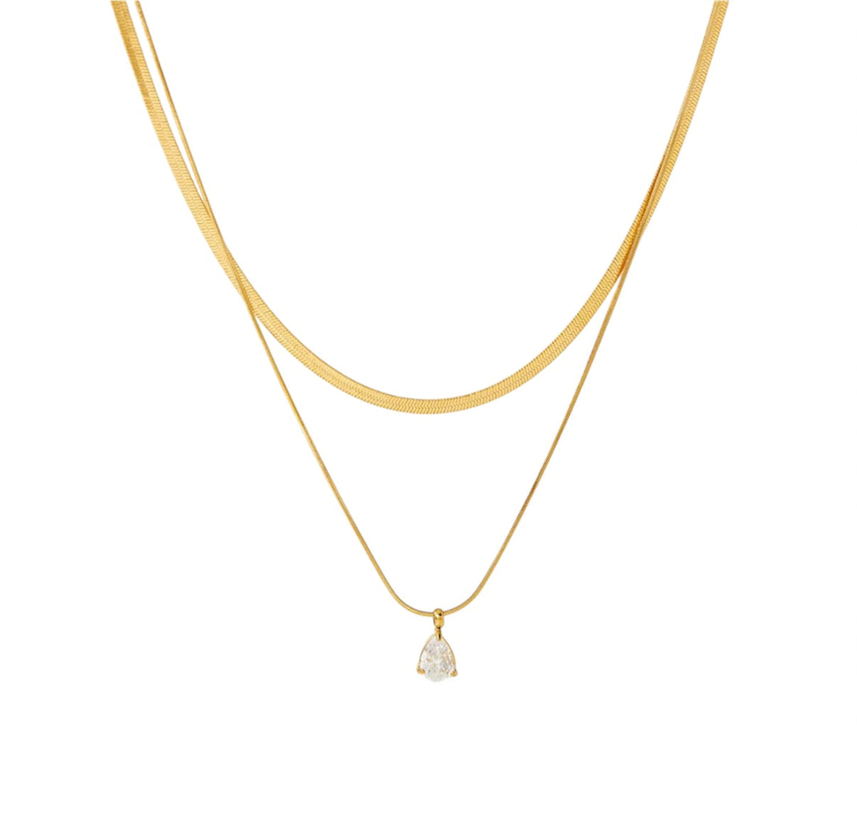 Collier Double Lueur