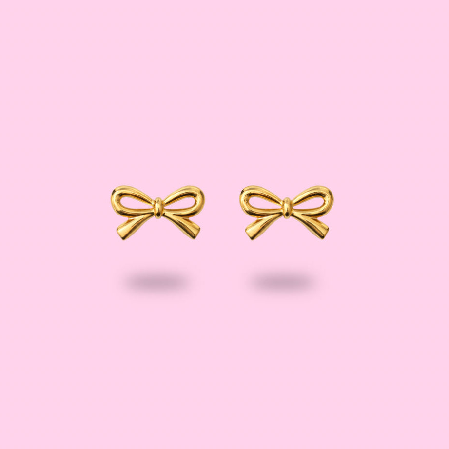 Boucles d'oreilles à Nœud Papillon