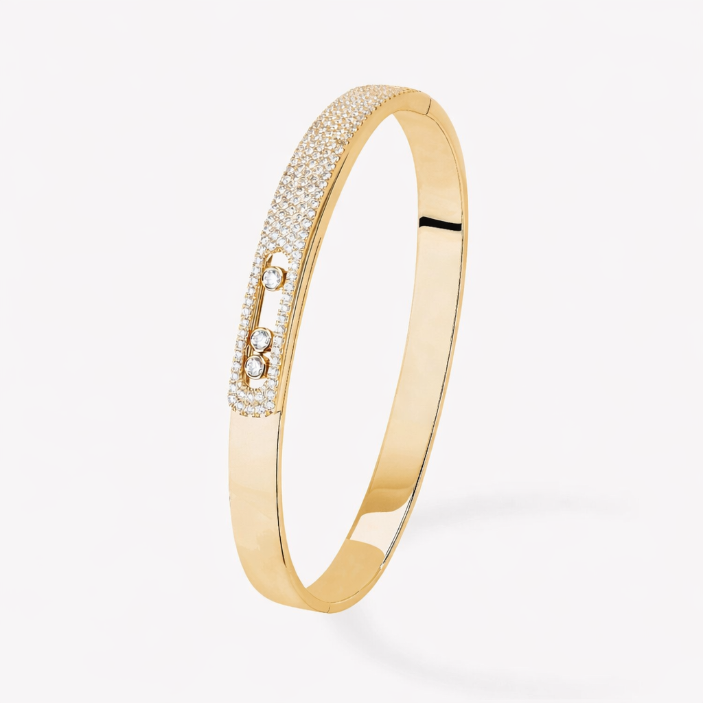 Bracelet-messika-semi-pave-acier-bijoux-femme-maroc
