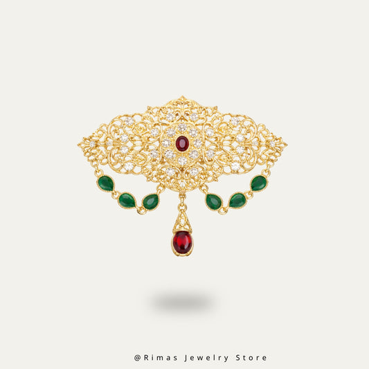 Broche Traditionnelle Style Marocain Beldi