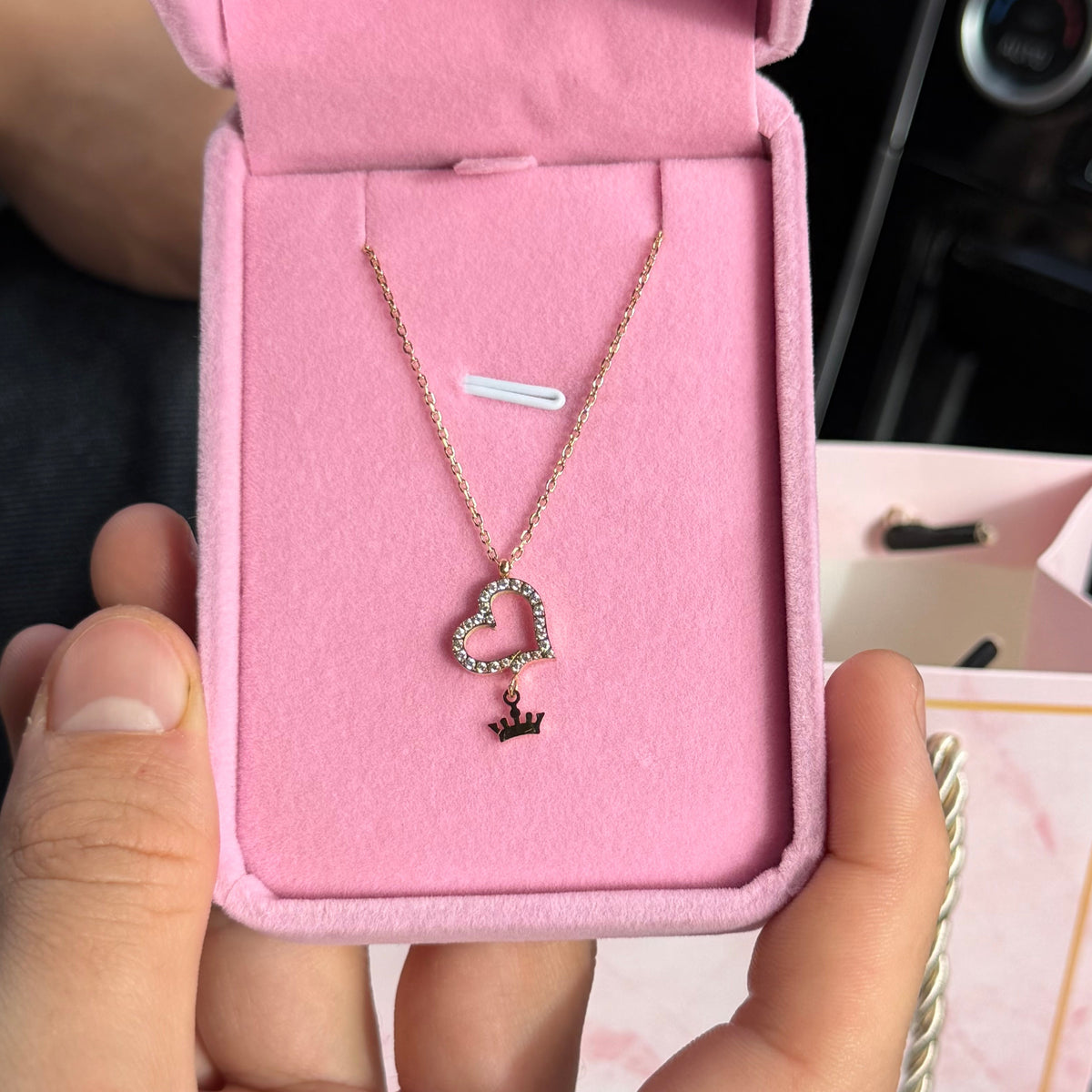 Collier-coeur-cadeau-couronne-fille-femme