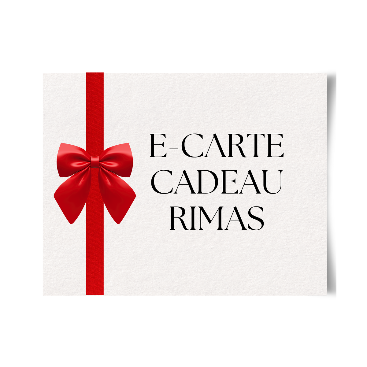 E-carte cadeau Rimas, idée cadeau femme à offrir au Maroc collier bijoux bracelet 