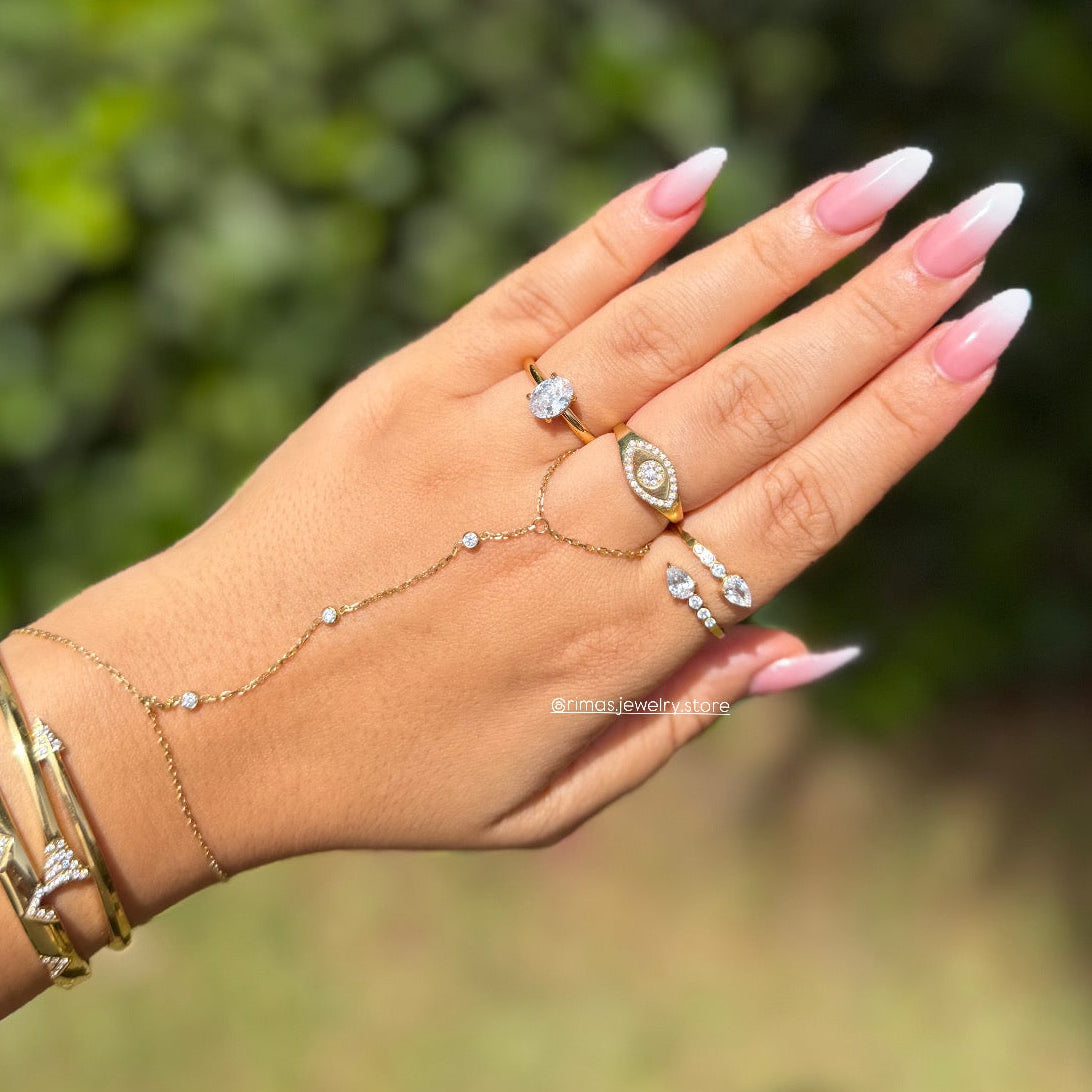 bague-yara-ajustable-doree-femme-cadeau-maroc