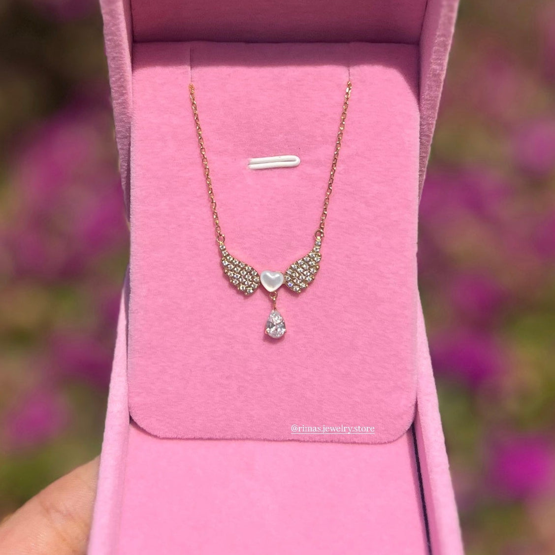 collier-coeur-ange-cadeau-acier-inoxydable