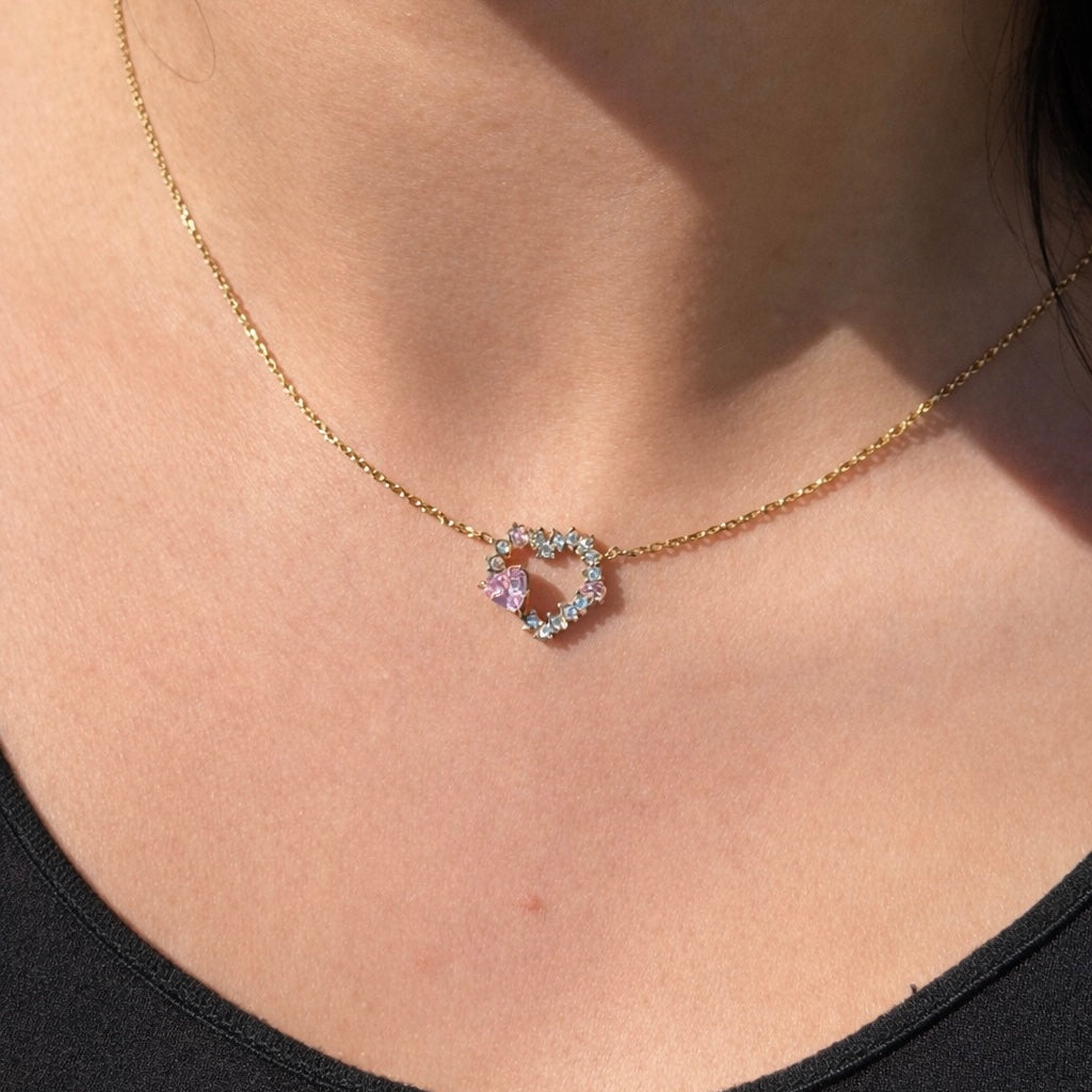 collier-triple-coeur-bijou-acier-inoxydable